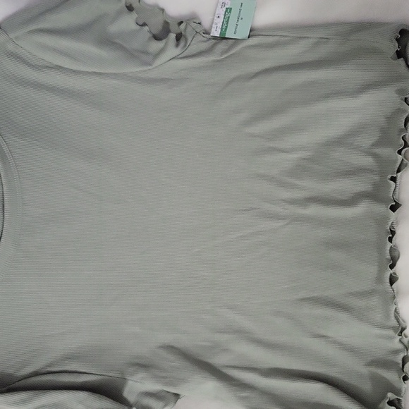 Rebel Sky Sage Green Short Sleeve Tee - Picture 3 of 6